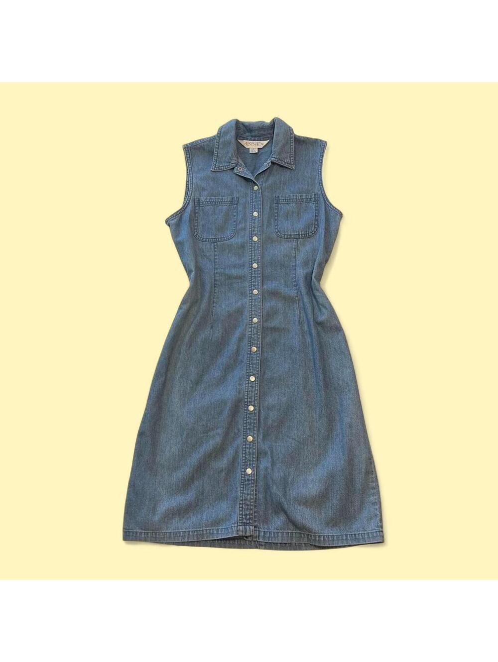 Casual Corner Women's Blue Dress - Picture 1 of 5